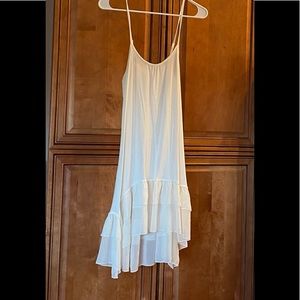 Grace & Lace Chiffon High Low Extender in Cream